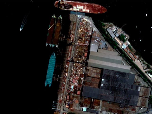 Imagem de satélite capturada pela constelação EarthScanner — OMEO Space