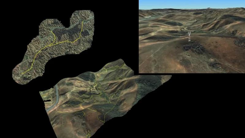Modelagem Digital Estereoscópica 3D — LT 500 kV Queluz-Lavrinhas — Habtec / Mott MacDonald