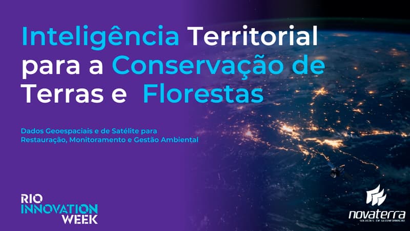 Carlos Jamel, CEO da Novaterra, durante painel na Rio Innovation Week 2026
