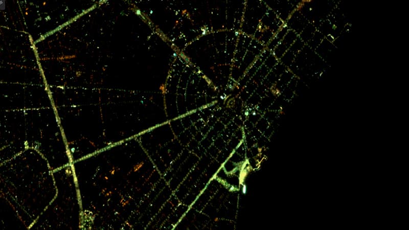 Amostra de imagem: Óptica Noturna (Night-time)