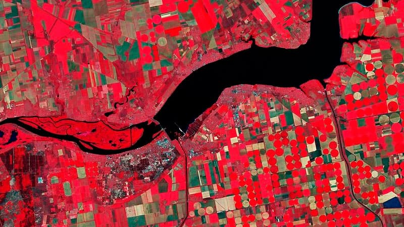 Amostra de imagem: Multiespectral Regional